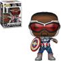 Imagem de Boneco Funko Pop Marvel The Falcon Winter Soldier Captain