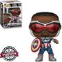 Imagem de Boneco Funko Pop Marvel The Falcon Winter Soldier Captain