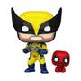 Imagem de Boneco Funko Pop Marvel - Wolverine Com Babypool