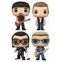 Imagem de Boneco Funko Pop Rocks U2 4-Pack ZooTV Bono, The Edge, Larry, Adam