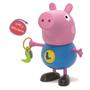 Imagem de Boneco George com Atividades Peppa Pig Infantil Didatico - Elka 1098