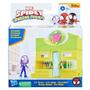 Imagem de Boneco Ghost Spider e Playset City Blocks Market Vida Urbana F8361 Hasbro