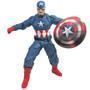 Imagem de Boneco Gigante Capitão America Revolution Articulado 45cm