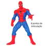 Imagem de Boneco Homem Aranha Comics Articulado Mimo Toys 45cm