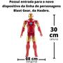 Imagem de Boneco Homem de Ferro 30cm - Blast Gear Vingadores - Hasbro