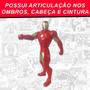 Imagem de Boneco Homem De Ferro Brinquedo Marvel Vingadores Articulado