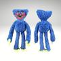 Imagem de Boneco Huggy Wuggy Azul de Pelúcia 40cm Com Fecho nas Mãos