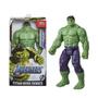 Imagem de Boneco Hulk Marvel Avengers 30 cm Deluxe Titan Hero series E7475 Hasbro - 5010993689682