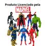 Imagem de Boneco Hulk Marvel Brinquedo Vingadores Herois Grande 22 Cm Realista Coleção Brinquedos Realista