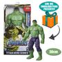 Imagem de Boneco Hulk Vingadores Presente De Natal Blast Gear Hasbro