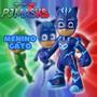 Imagem de Boneco Infantil Original PJ MASKS Corujita Menino Gato Largatixo Em Plástico Articulado Brinquedos Hasbro