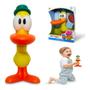 Imagem de Boneco Infantil Pocoyo Pato 28cm Grande Vinil Articulado