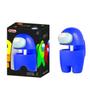 Imagem de Boneco Jogo Among Us Azul Impostor  12cm Original Rosita