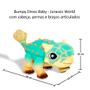 Imagem de Boneco JW Bumpy Verde Baby Jurassic World de Vinil Grande