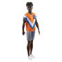 Imagem de Boneco Ken Fashionista Camiseta Laranja 30cm Mattel - HPF79