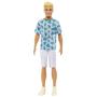 Imagem de Boneco Ken Fashionista - Camiseta Tropical - Loiro - 211 - Mattel