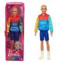 Imagem de Boneco Ken Roupa Colorida 163 - Barbie Fashionistas - Nova embalagem no Estojo Plástico - Mattel