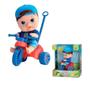 Imagem de Boneco Little Dolls Playground Triciclo Menino - Ref 8111 - Divertoys