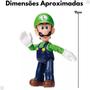 Imagem de Boneco Luigi 11 cm Coleção Super Mario 04200B - Sunny