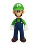 Imagem de Boneco Luigi Super Mario Verde World Brinquedo Bonequinho