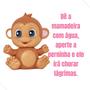 Imagem de Boneco Macaco Baby Mama E Chora Sai Lágrimas + Mamadeira