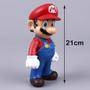 Imagem de Boneco Mario Grande Super Size 23Cm - Super Mario