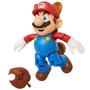 Imagem de Boneco Mario Guaxinim De 10cm Super Mario Com Super Folha