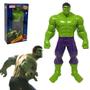 Imagem de Boneco Marvel HULK 22cm - Boneco dos Vingadores - Marvel All Seasons - PANAMI