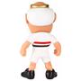 Imagem de Boneco Mascote  CAMISA BRANCA São Paulo Tricolor SP FC Futebol Oficial  Fut Toy Articulado Coleção Licenciado Polo Art