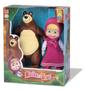 Imagem de Boneco Masha e o Urso em Vinil - Divertoys -