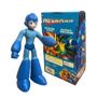 Imagem de Boneco Mega Man Grande Articulado Action Figure Vinil Caixa