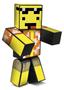 Imagem de Boneco Mel Problems Pequeno - 25cm - Minecraft - Algazarra