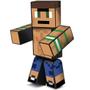 Imagem de Boneco Minecraft Brucutu Problems Youtuber Grande 35CM