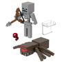 Imagem de Boneco Minecraft Jockey De Aranha E Esqueleto - Mattel