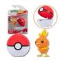 Imagem de Boneco Mini Pokémon Torchic + Poke Ball - Sunny Brinquedos