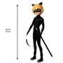 Imagem de Boneco Miraculous Cat Noir Articulado 55cm Baby Brink 