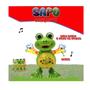 Imagem de Boneco Musical Sapo Dancing com Luzes e SONS DM TOYS DMT5105