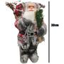 Imagem de Boneco Papai Noel 30cm Natalino Decoraçao Natal Fim do Ano Festa Comemoraçao Enfeite