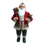 Imagem de Boneco Papai Noel 45cm Tradicional Com Urso Decoração Natal