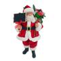 Boneco Papai Noel Elegance 28cm - Niazitex Imagem de Boneco Papai Noel Elegance 28cm