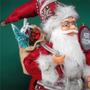 Imagem de Boneco Papai Noel Natalino Grande De Luxo 90cm Ficar Em Pé