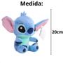 Imagem de Boneco Pelúcia Lilo Stitch 20cm Macio Alta Qualidade Desenho