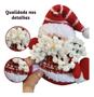 Imagem de Boneco Pelúcia Papai Noel Pendente De Árvore Natal 16cm