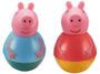 Imagem de Boneco Peppa Pig Weebles 7cm 2 Unidades