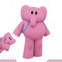 Imagem de Boneco Pocoyo Elefante Rosa Elly Cardoso Toys