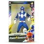 Imagem de Boneco Power Ranger Azul Gigante 40CM Articulado +De 3 Anos Mimo Toys - 0850