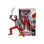 Imagem de Boneco Power Rangers Vermelho Lightning Dino Fury F4503 Hasbro