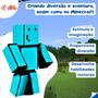 Imagem de Boneco problems 35cm brinquedo minecraft grande original