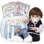 Imagem de Boneco Reborn Homem Baby Alive Com Bolsa Kit Vários Itens