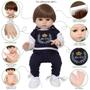Imagem de Boneco Reborn Menino Baby Alive Com Bolsa Maternidade  Kit Vários Itens